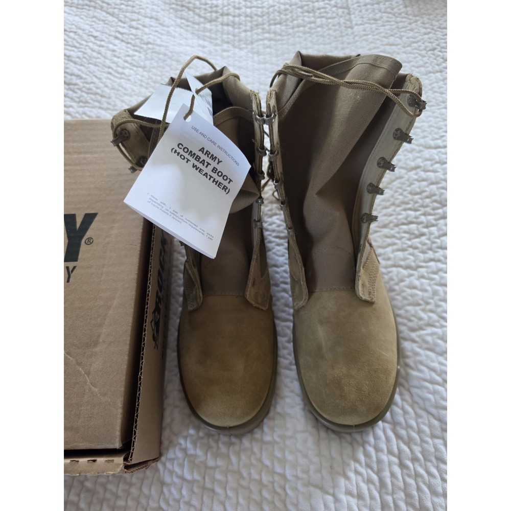NEW ROCKY 798 Mens Hot Weather Military Army Combat Boots Size 11 W Coyote USGI